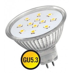Лампа LED MR галогенная 6W 12V GU5.3 4000  10шт.