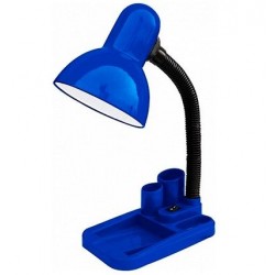 Настольная лампа 2067 голубая под Е27 R&C  