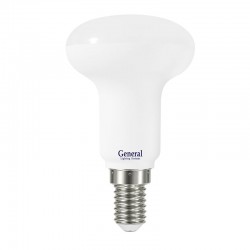 Лампа светодиодная General Стандарт GLDEN-R50-7-230-E14-2700, 648500, E-14, 2700 К
